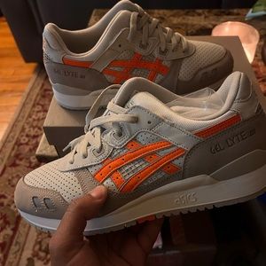 Kith Asics Gel Lyte 3 “Super Orange” Remastered
